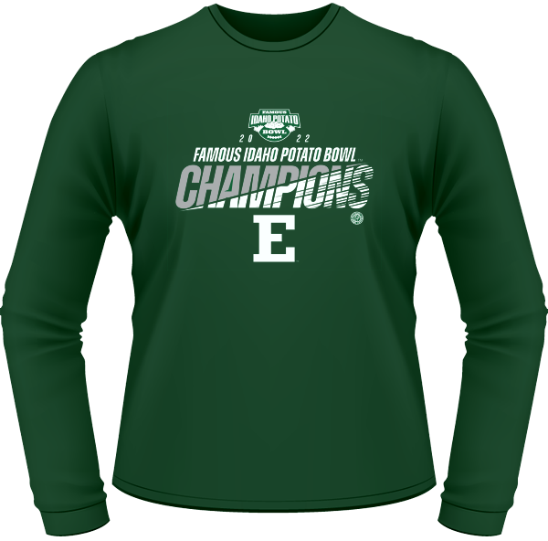 Famous Idaho Potato Bowl Eastern Michigan Champion Longsleeve